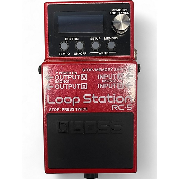 Used BOSS RC5 Loop Station Pedal