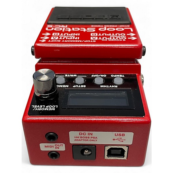 Used BOSS RC5 Loop Station Pedal