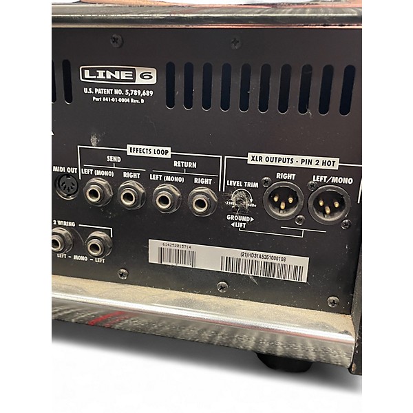 Used Line 6 HD 147 Solid State Guitar Amp Head