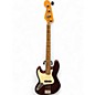 Used Fender Standard Jazz Bass Maroon Electric Bass Guitar thumbnail