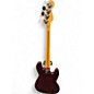 Used Fender Standard Jazz Bass Maroon Electric Bass Guitar