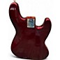 Used Fender Standard Jazz Bass Maroon Electric Bass Guitar