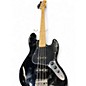 Used Fender Standard Jazz Bass Black Electric Bass Guitar thumbnail