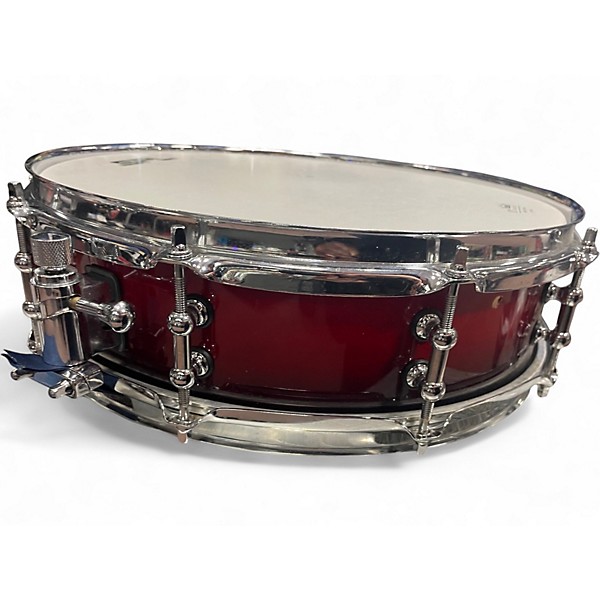 Used SPL 14X3.5 Piccolo Candy Red Burst Drum