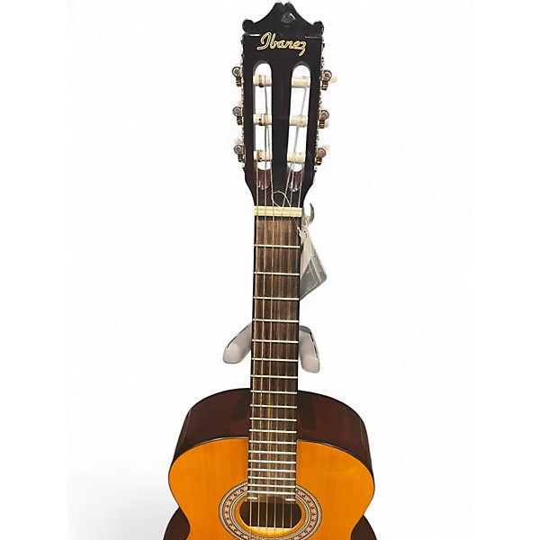 Used Ibanez GAR6GAM 7/8 Antique Natural Classical Acoustic Guitar