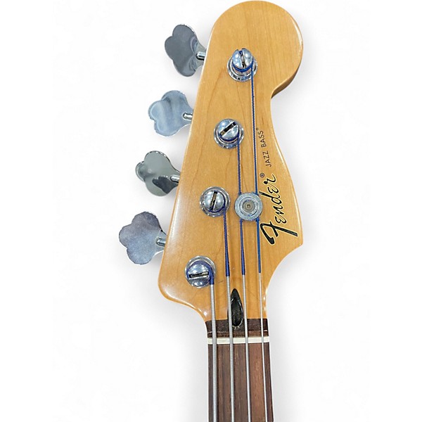Used Fender Standard Jazz Bass Sunburst Electric Bass Guitar