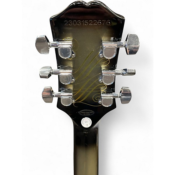 Used Epiphone Adam Jones Signature Art Series Les Paul Custom Silverburst  SILVER BURST Solid Body Electric Guitar