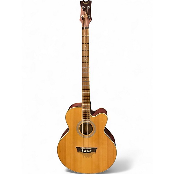 Used Dean EABC Natural Acoustic Bass Guitar