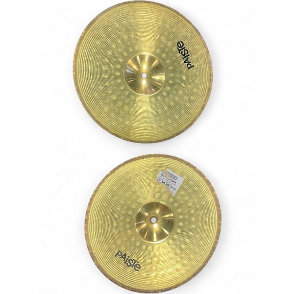 Used Paiste 14in 302 Hi Hat Pair Cymbal