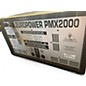Used Behringer pmx2000 Powered Mixer