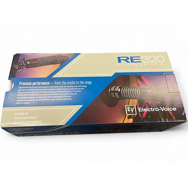 Used Electro-Voice RE320 Dynamic Microphone