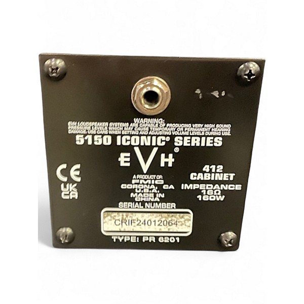 Used EVH 5150 ICONIC 412 CABINET Guitar Cabinet