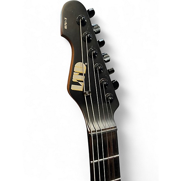 Used ESP LTD SN-1 HT Black Blast Solid Body Electric Guitar