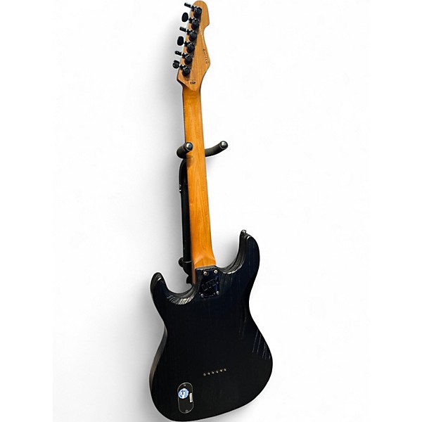 Used ESP LTD SN-1 HT Black Blast Solid Body Electric Guitar