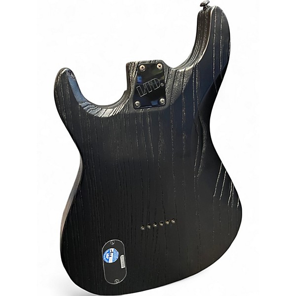 Used ESP LTD SN-1 HT Black Blast Solid Body Electric Guitar