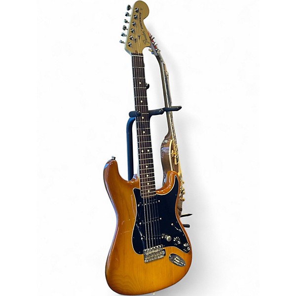 Used Fender American Performer Stratocaster SSS Honey Burst Solid Body Electric Guitar