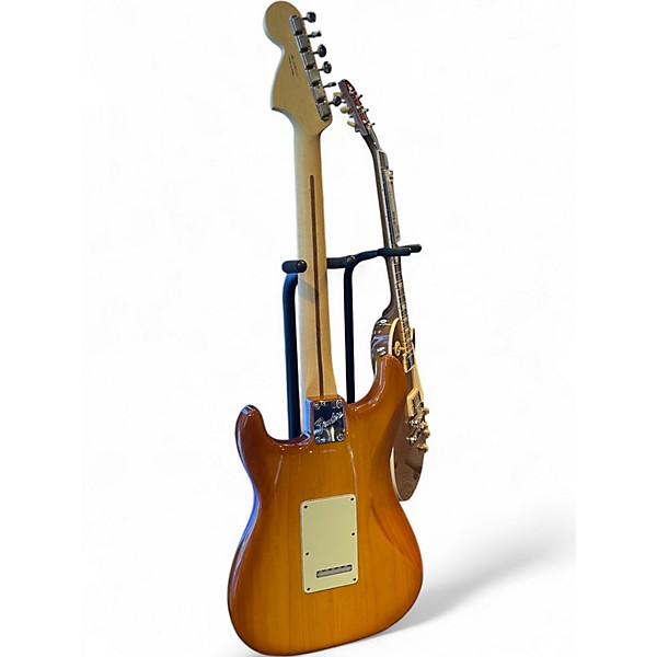 Used Fender American Performer Stratocaster SSS Honey Burst Solid Body Electric Guitar