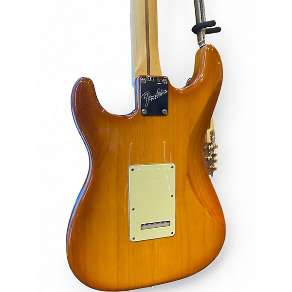 Used Fender American Performer Stratocaster SSS Honey Burst Solid Body Electric Guitar