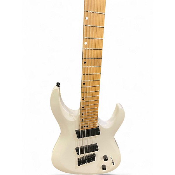 Used Harley Benton R457MN WHITE Solid Body Electric Guitar