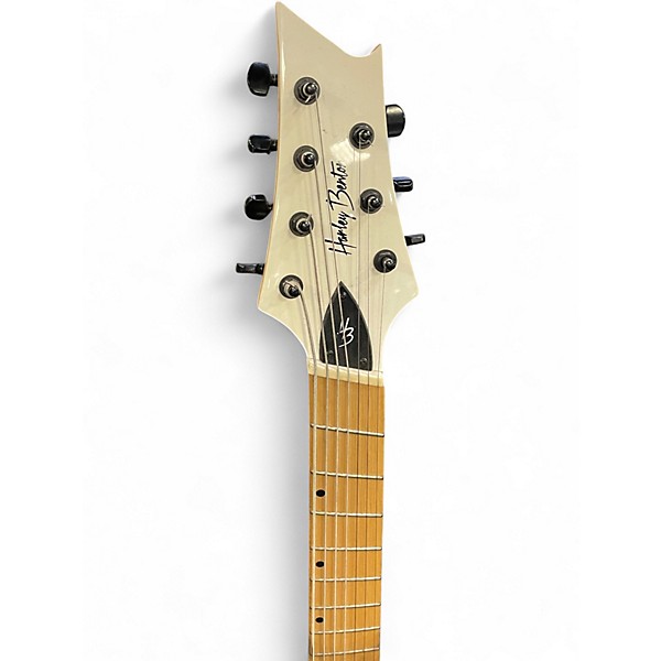 Used Harley Benton R457MN WHITE Solid Body Electric Guitar