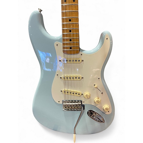 Used 2019 Fender Vintera 50s Stratocaster Sonic Blue Solid Body Electric Guitar