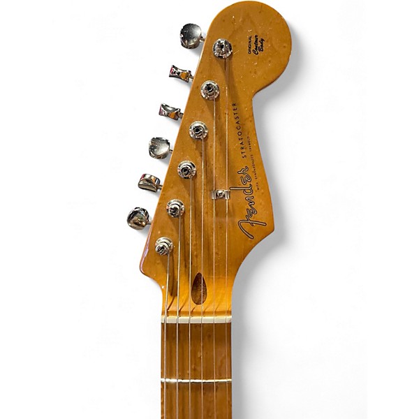 Used 2019 Fender Vintera 50s Stratocaster Sonic Blue Solid Body Electric Guitar