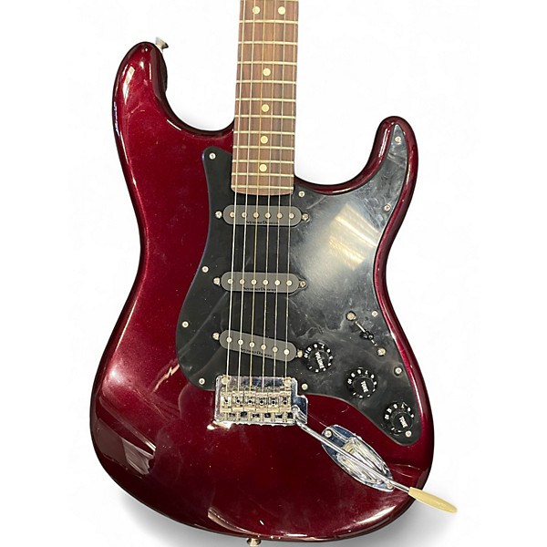 Used Fender Player II Stratocaster Oxblood Solid Body Electric Guitar