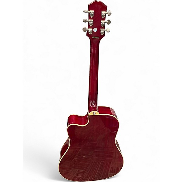 Used Epiphone HUMMINGBIRD EC STUDIO Tobacco Sunburst Acoustic Electric Guitar