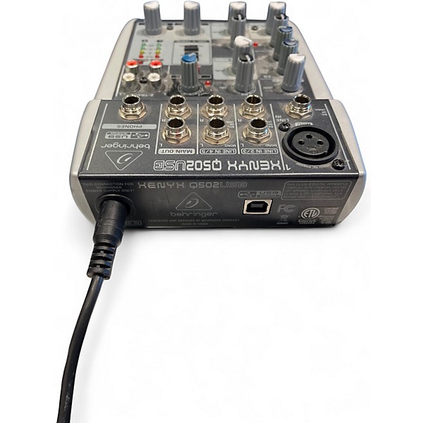 Used Behringer Xenyx Q502USB Unpowered Mixer