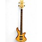Used Schecter Guitar Research STILETTO DIAMOND STRING Natural Electric Bass Guitar thumbnail