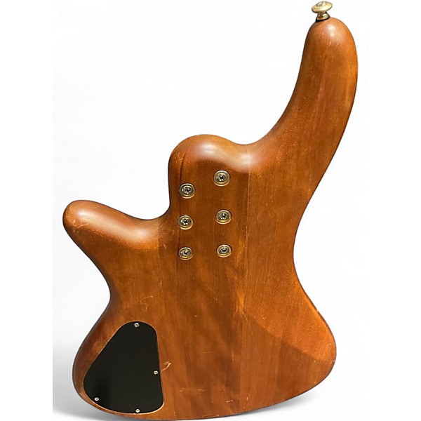 Used Schecter Guitar Research STILETTO DIAMOND STRING Natural Electric Bass Guitar