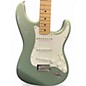 Used Fender MEXICAN STRATOCASTER BIRCH GREEN Solid Body Electric Guitar