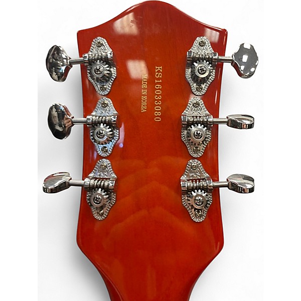 Used Gretsch Guitars G5420T Electromatic Orange Hollow Body Electric Guitar