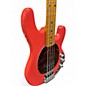 Used Ernie Ball Music Man Stingray H Fiesta Red Electric Bass Guitar