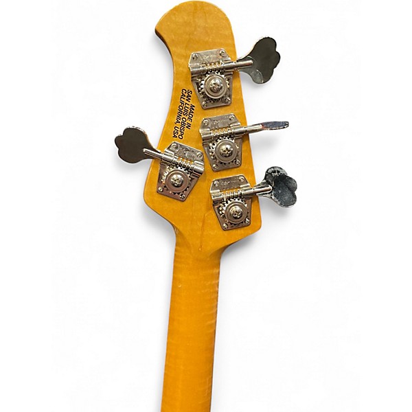 Used Ernie Ball Music Man Stingray H Fiesta Red Electric Bass Guitar