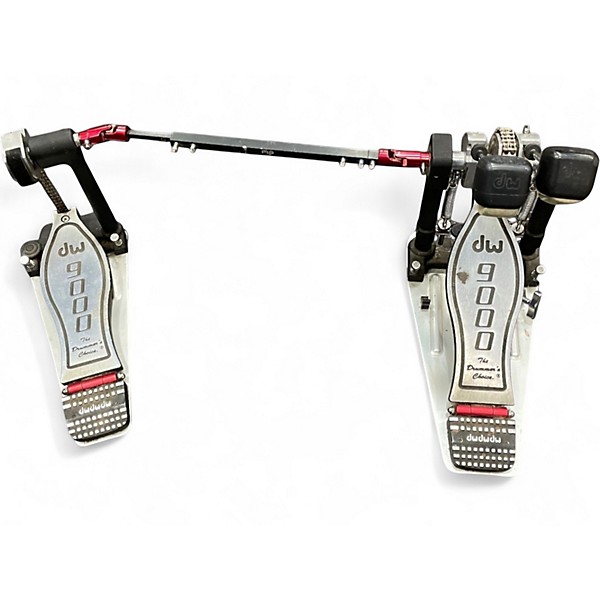 Used DW DWCP9002 Double Bass Drum Pedal