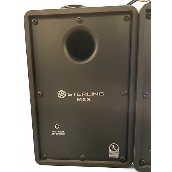 Used Sterling Audio MX3 Pair Powered Monitor
