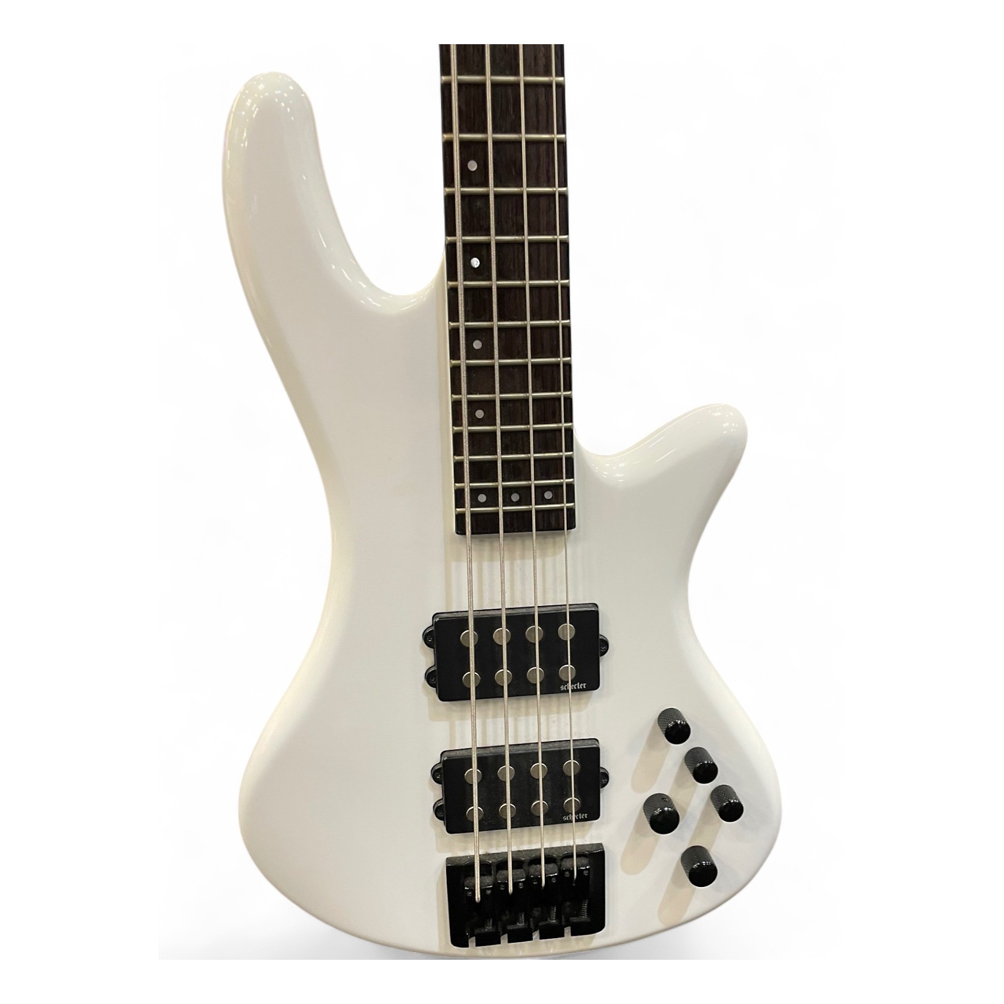 Used Schecter Guitar Research Schecter Stiletto Stage-4 Arctic