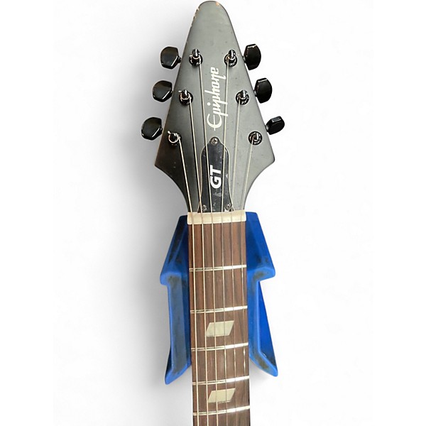 Used Epiphone Explorer GT Satin Black Solid Body Electric Guitar