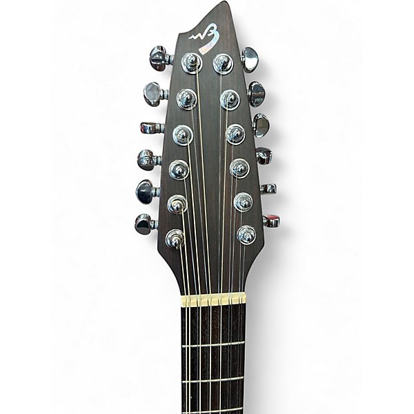 Used Breedlove AC250SM Natural 12 String Acoustic Electric Guitar