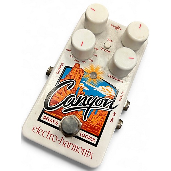 Used Electro-Harmonix Canyon Delay and Looper Effect Pedal