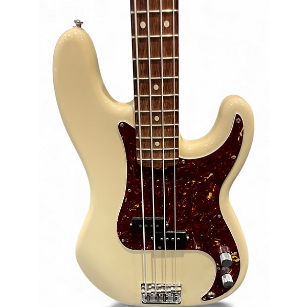 Used Fender American Professional II Precision Bass Olympic White Electric Bass Guitar