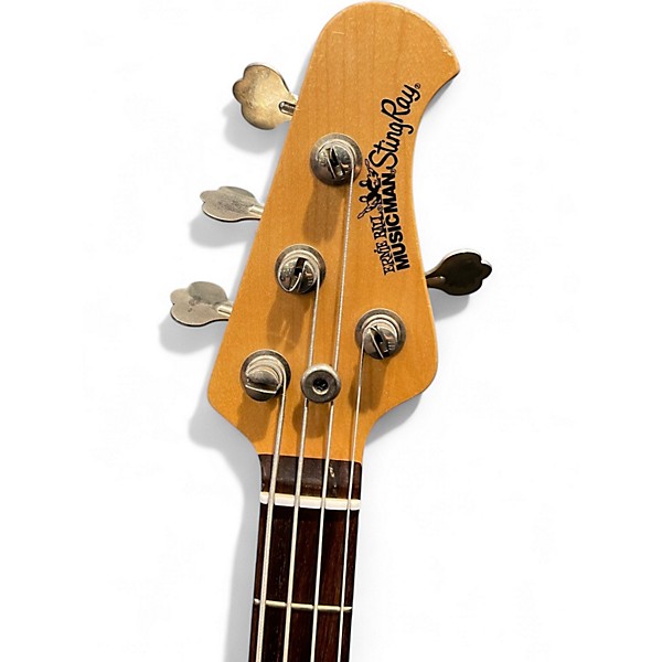Used Ernie Ball Music Man Stingray 3EQ H Black Electric Bass Guitar