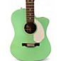 Used Fender Sonoran SCE Seafoam Green Acoustic Electric Guitar