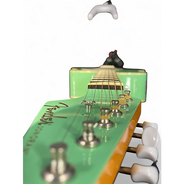 Used Fender Sonoran SCE Seafoam Green Acoustic Electric Guitar