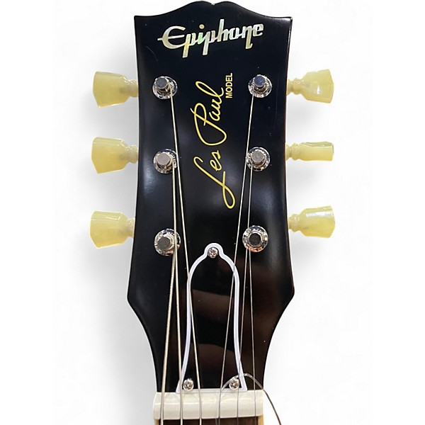 Used Epiphone Inspired by Gibson 1960s Sunrise Tea Burst Solid Body Electric Guitar