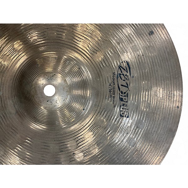 Used Zildjian 14in ZBT Plus Rock Hi Hats Bottom Cymbal