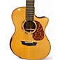 Used Washburn wcg15sce12-0 Natural 12 String Acoustic Electric Guitar