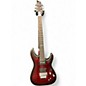 Used Schecter Guitar Research c1 fr s platinum Crimson Burst Solid Body Electric Guitar thumbnail