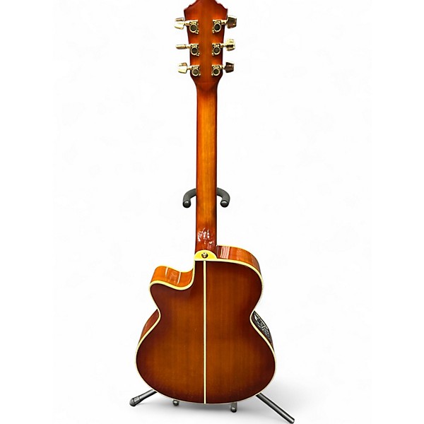 Used Ibanez AEG20E 2 Tone Sunburst Acoustic Electric Guitar